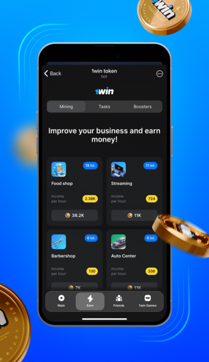 1win App Interface