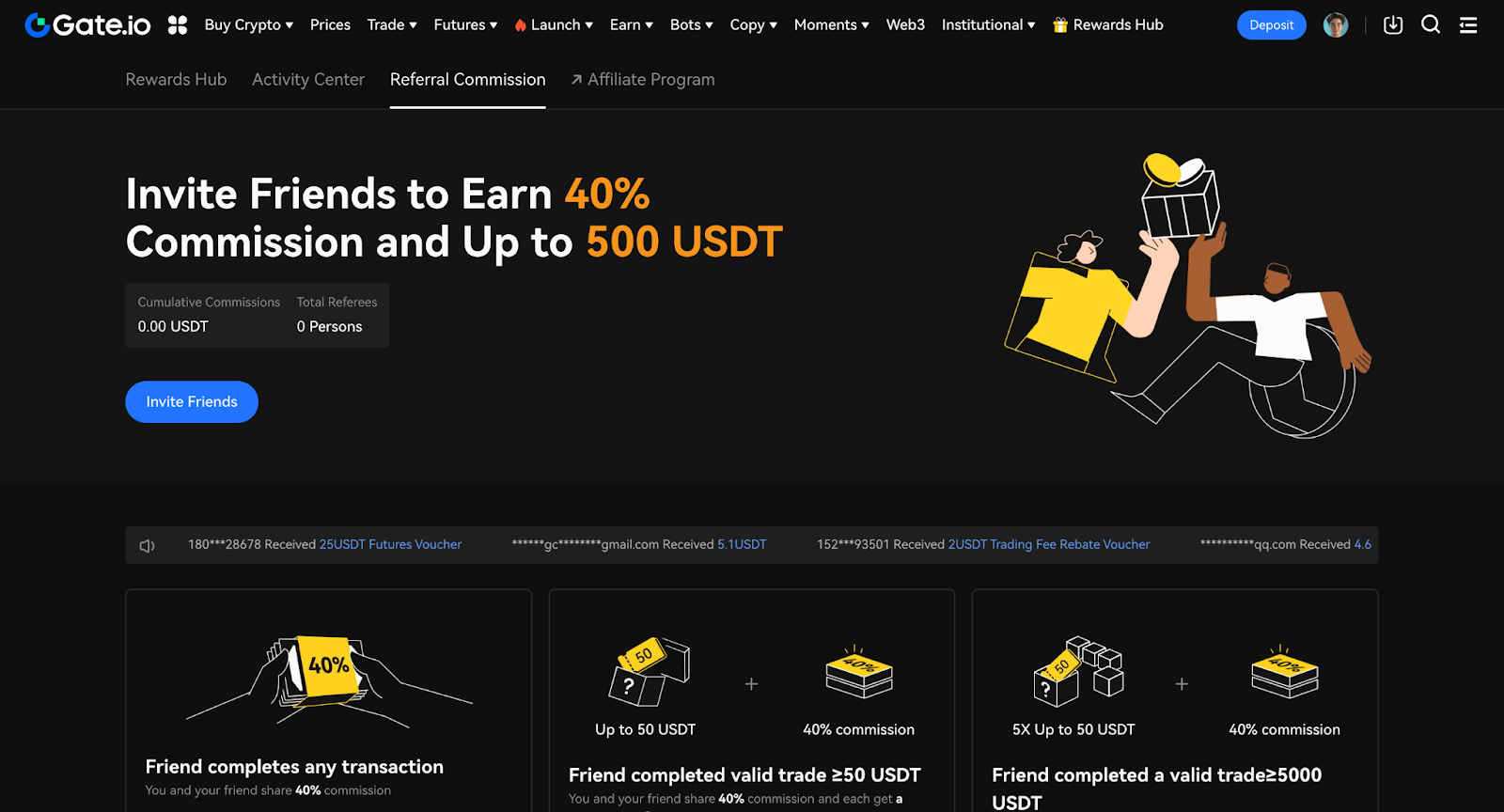 Gate.io Referral Code 2025: “BlhAVFwL” ($6666 Sign-Up Bonus)