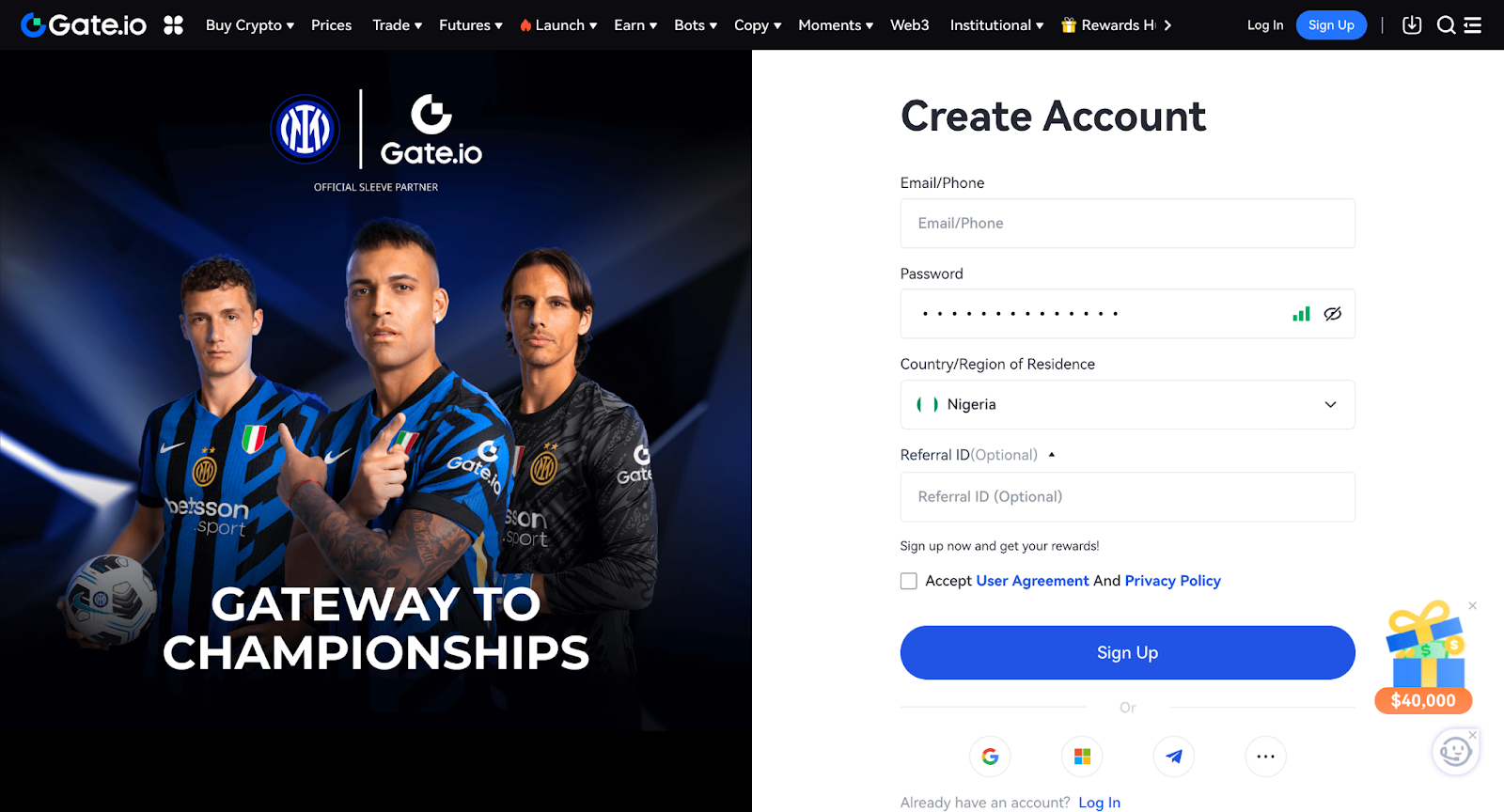 Gate.io Referral Code 2025: “BlhAVFwL” ($6666 Sign-Up Bonus)