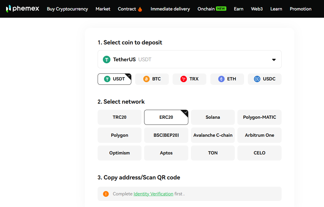Step 3: Deposit Funds or Buy Crypto to Activate Bonuses