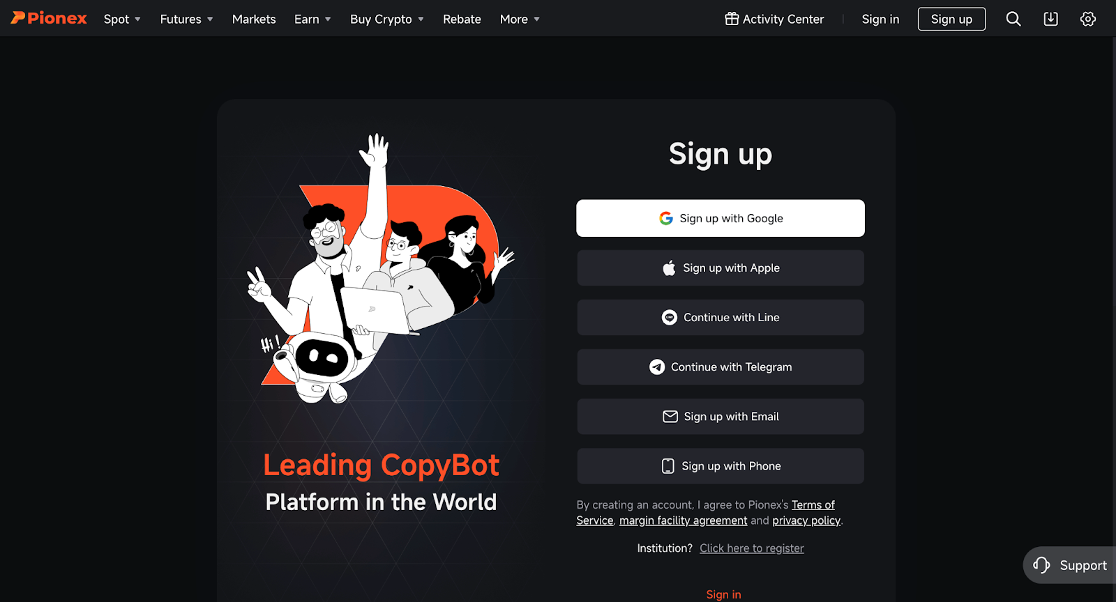 Pionex Referral Code “0nMPh44LguH” And Sign Up Bonus 2025