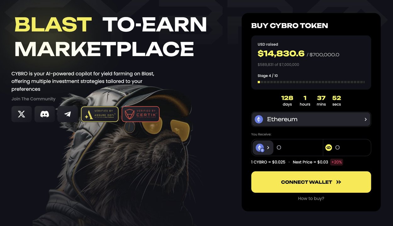 CYBRO NFT Game Stats - ChainPlay.gg