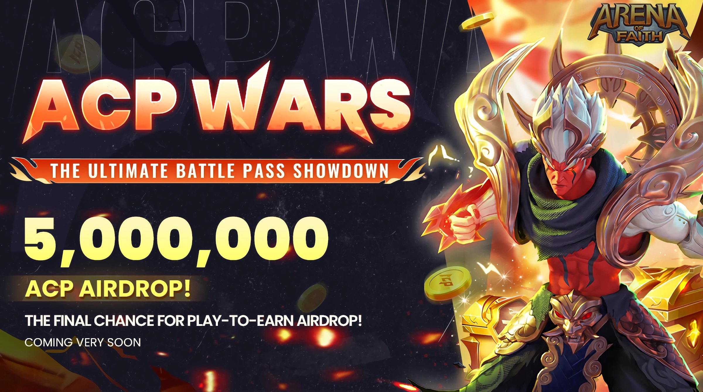 Arena of Faith Launches ACP Wars with a 5M $ACP Prize Pool - ChainPlay.gg