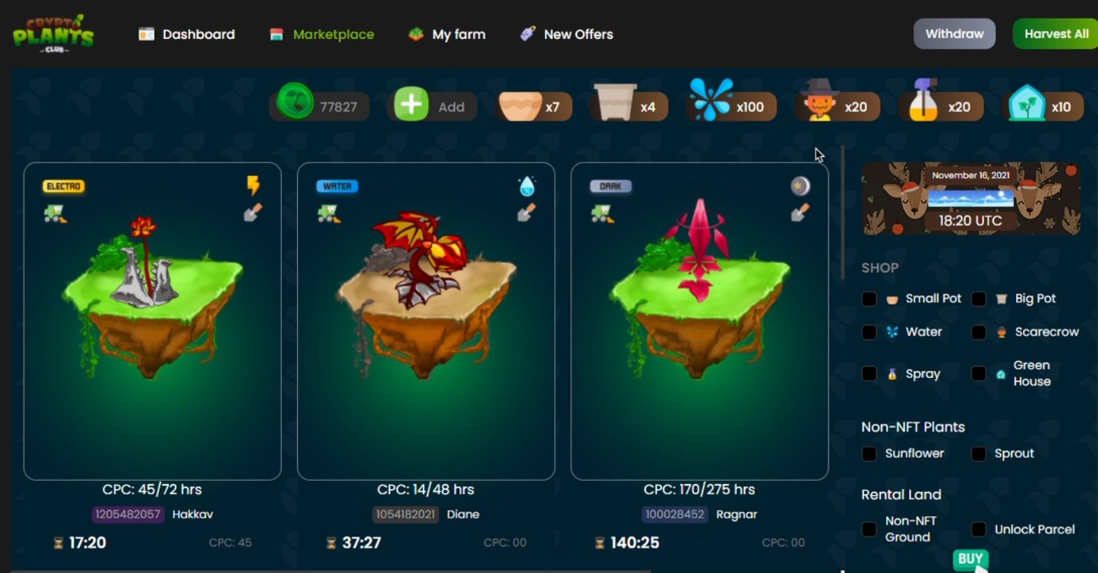 Crypto Planes NFT Game Stats - ChainPlay.gg