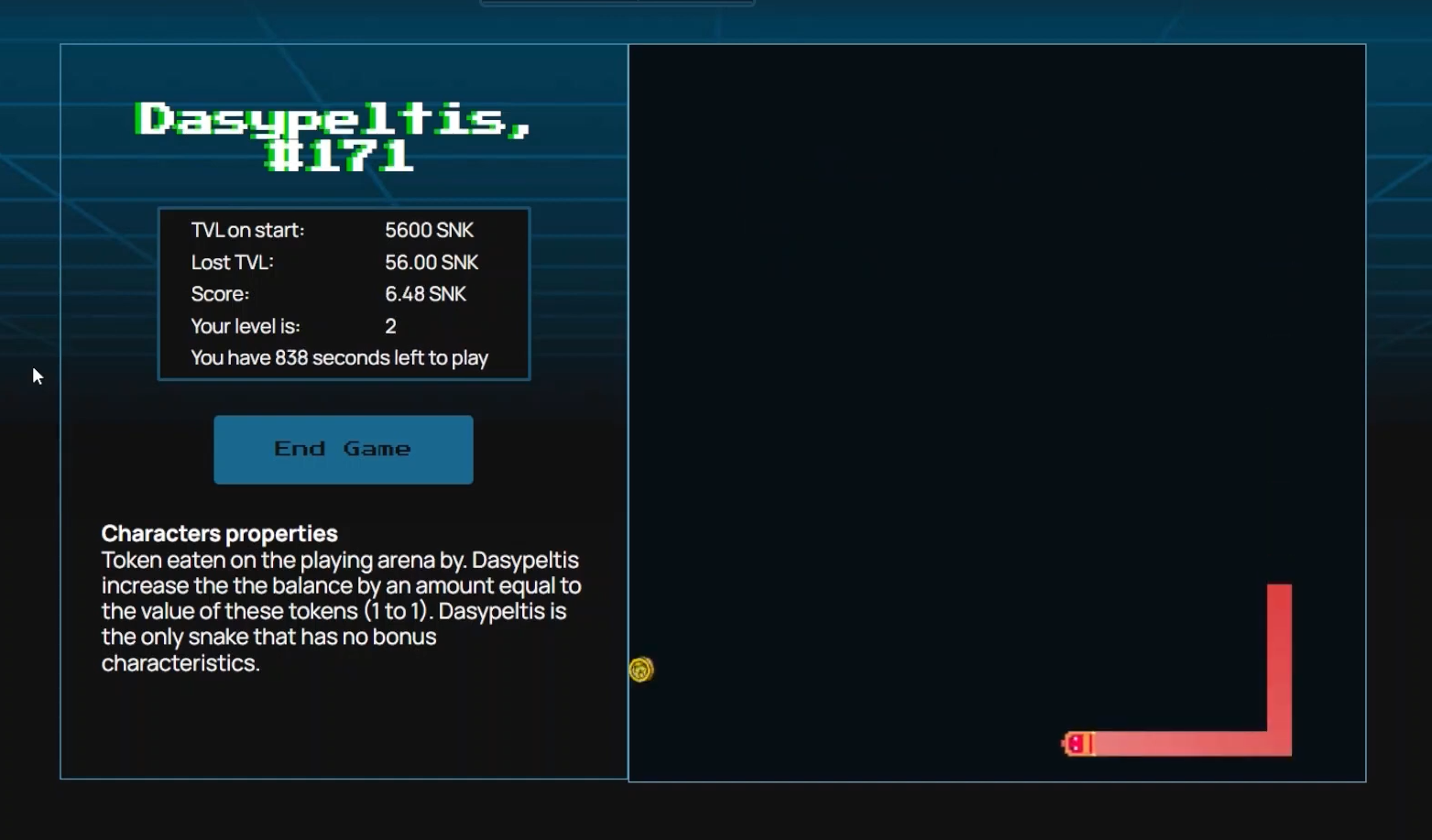 CryptoSnake NFT Game Stats - ChainPlay.gg