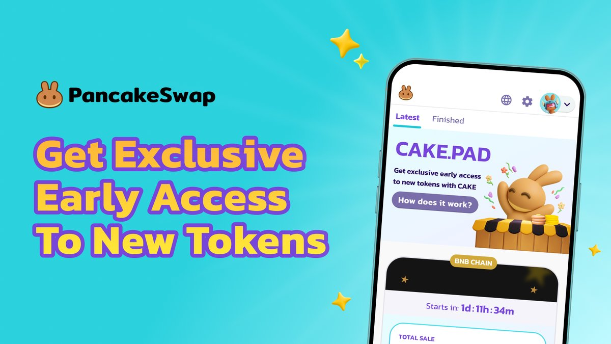 CAKE.PAD: Simple Early Token Access on PancakeSwap