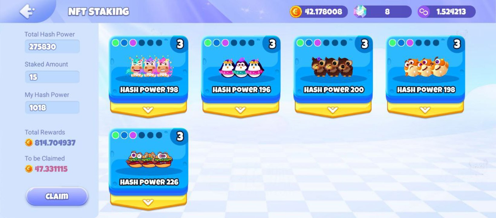 Crazy Snake NFT Game Stats - ChainPlay.gg