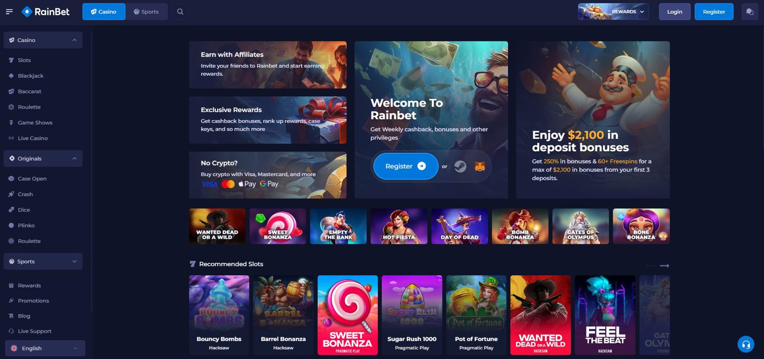 Rainbet NFT Game Stats - ChainPlay.gg