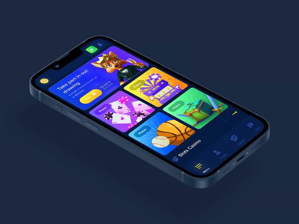 Interfața sloturilor Rainbet