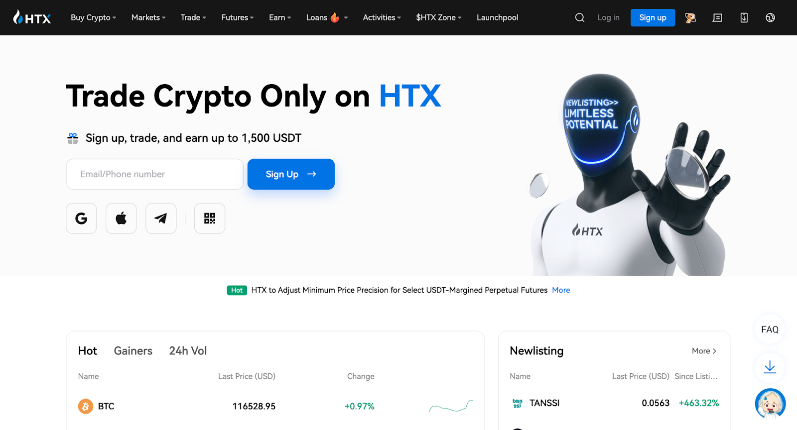HTX (Huobi):Up to $1,500 Crypto Sign Up  with Referral Code