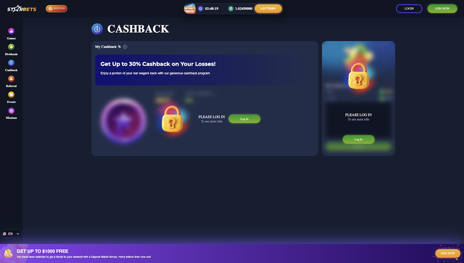 Instant Casino 8 App-Schnittstelle auf einem Smartphone