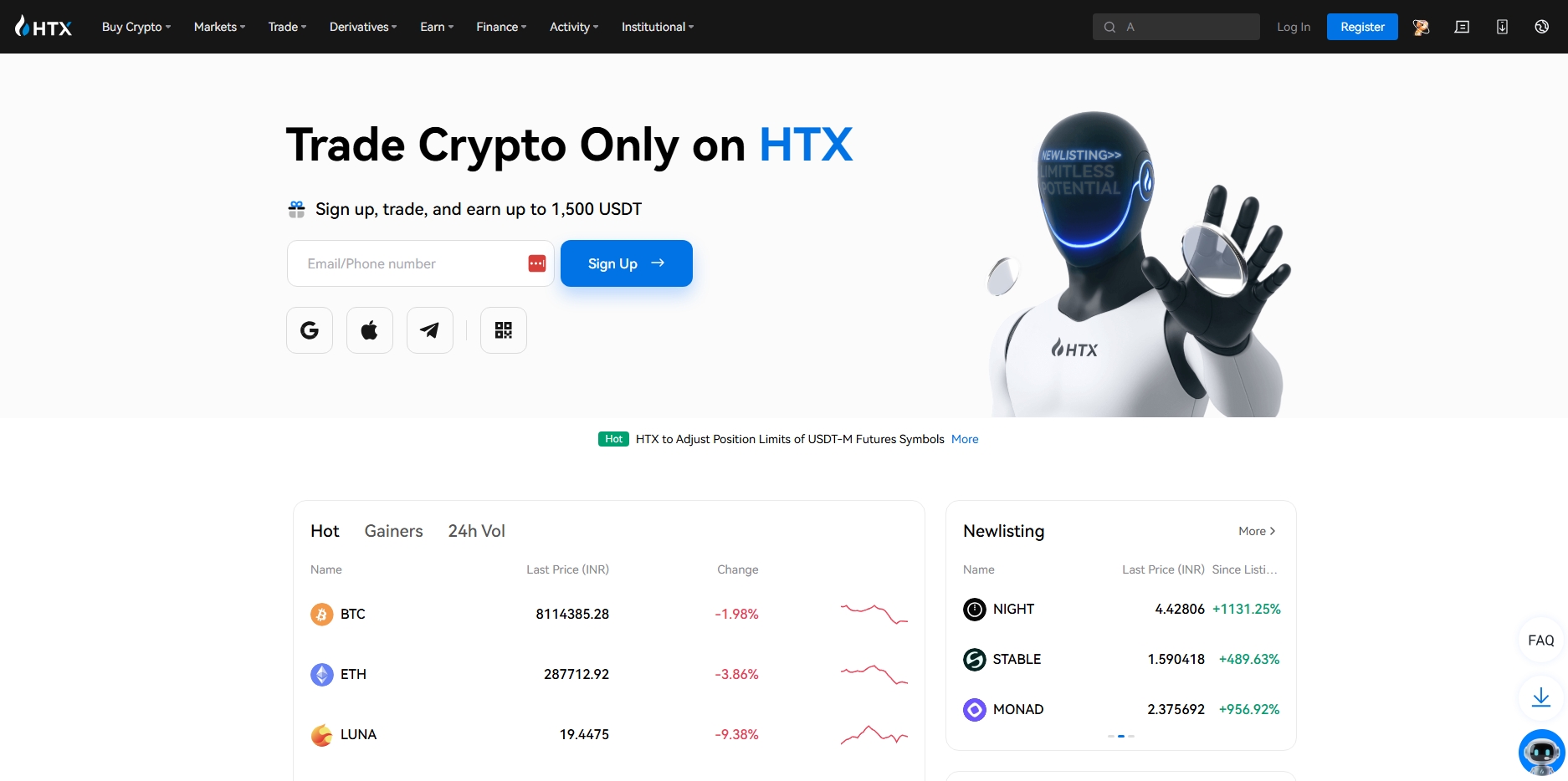 HTX — One of the Best Bitcoin Exchanges for Liquidity