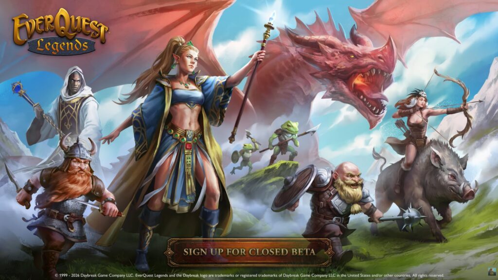 Sign up for the EverQuest Legends closed beta to get an early look at the solo-friendly reimagining of this classic MMO.