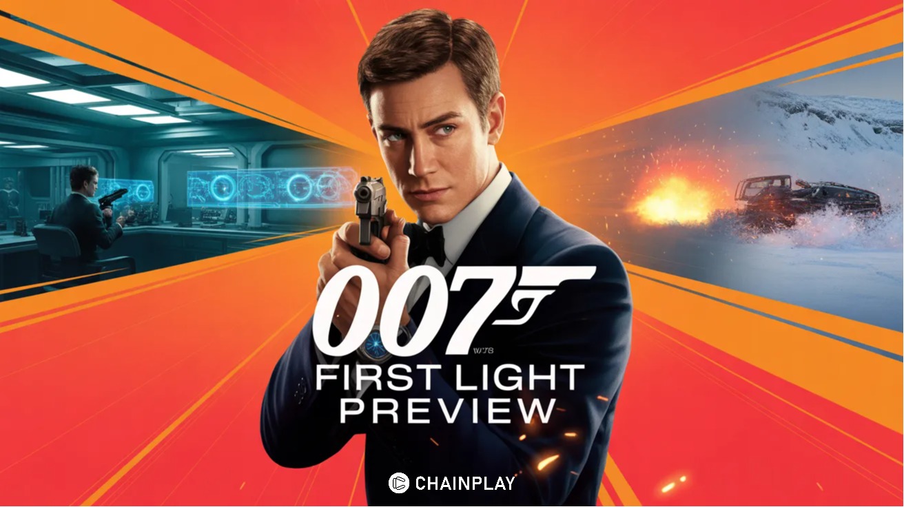 Young James Bond in tuxedo during a high-stakes espionage mission in 007 First Light