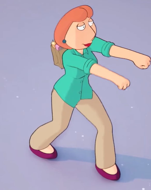 After Peter’s successful debut, Lois Griffin joins the fray to bring Quahog flair to your squad.