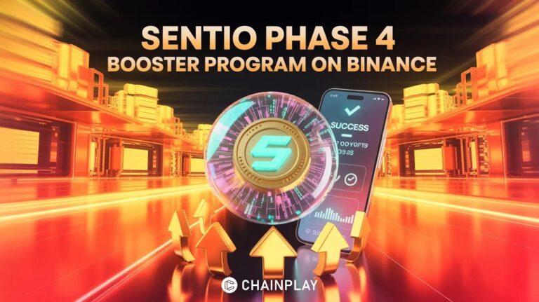 Join the Sentio Phase 4 Booster Program and Claim 6M ST Tokens. Sentio Booster Airdrop Guide