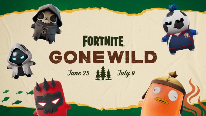 Get ready for the wild hunt! The Fortnite Gone Wild event brings brand new collectible Sprites to the island from June 25 to July 9.