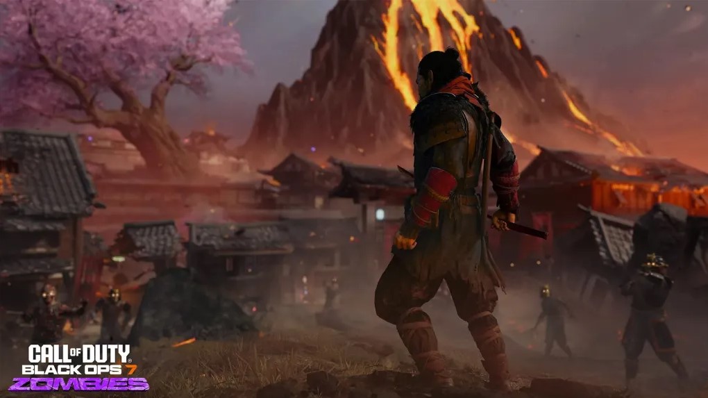 First look at the volcanic, zombie-infested village in the Kowakujo map for Black Ops 7 Zombies.