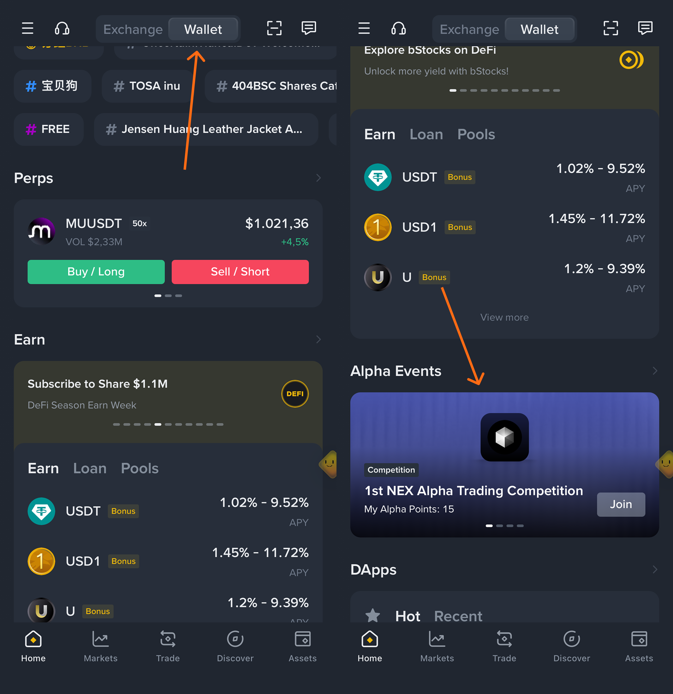 Binance Alpha Nexus Competition Live