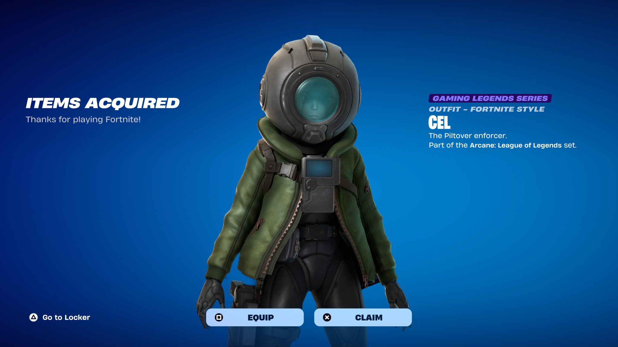 Fortnite End of Abyss Cel skin