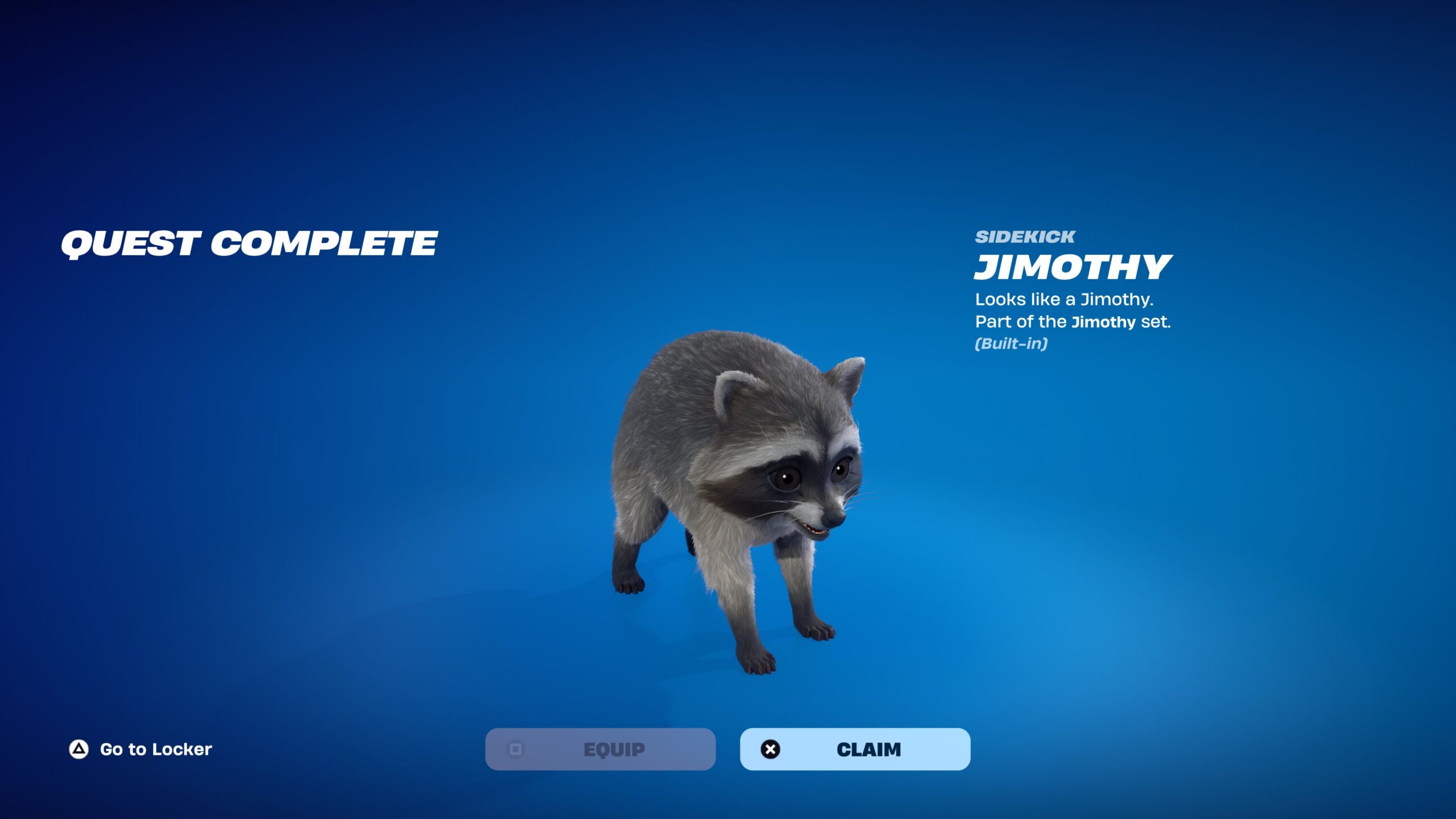 Fortnite Jimothy Sidekick