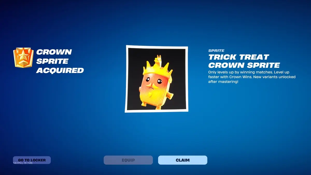 Fortnite Trick or Treat Sprites