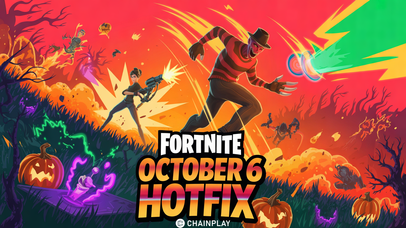Fortnite October 6 Hotfix Freddy Buff Rebecca Nerf