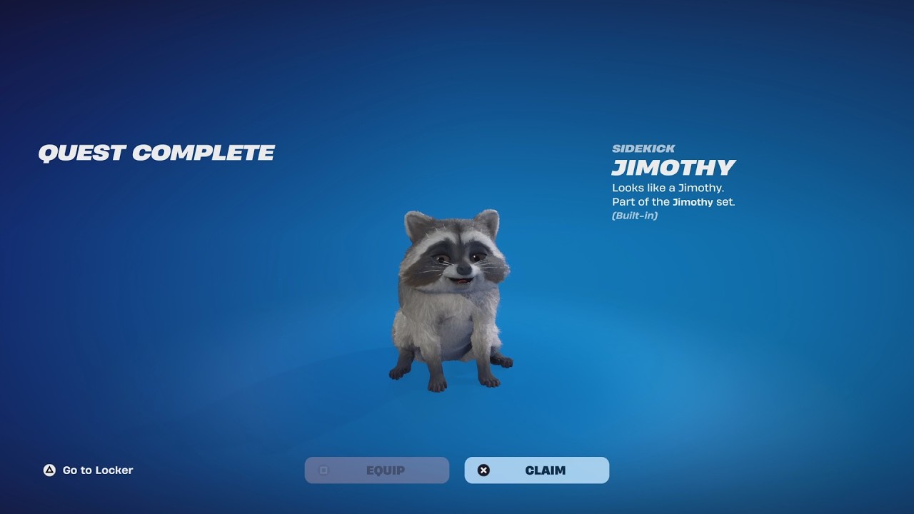 Fortnite Jimothy Sidekick